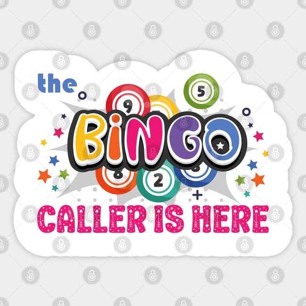 The Bingo Caller Is Here Valentines Day Sticker by Soft Rain
